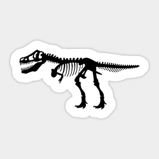 T Rex Skeleton Sticker